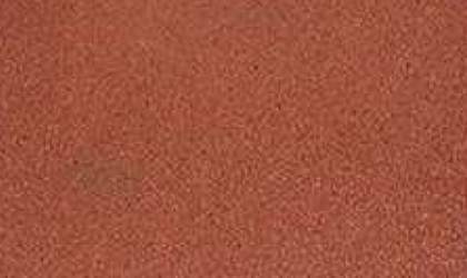 Classic rubber terracotta colour tile